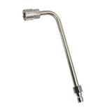 Maxbell Pressure Washer Gutter Rod Supplies Cleaner Rod for Home Use Driveway Window 160mm L Shaped