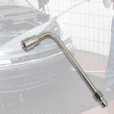 Maxbell Pressure Washer Gutter Rod Supplies Cleaner Rod for Home Use Driveway Window 160mm L Shaped