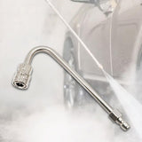 Maxbell Pressure Washer Gutter Rod Supplies Cleaner Rod for Home Use Driveway Window 160mm U Shape
