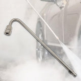 Maxbell Pressure Washer Gutter Rod Supplies Cleaner Rod for Home Use Driveway Window 340mm U Shape