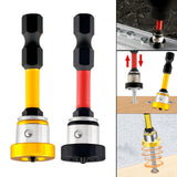 Maxbell Positioning Screwdriver Bits Batch Head for Woodwork Board Metalworking Wall Yellow