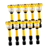 Maxbell Positioning Screwdriver Bits Batch Head for Woodwork Board Metalworking Wall Yellow