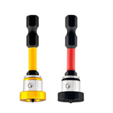 Maxbell Positioning Screwdriver Bits Batch Head for Woodwork Board Metalworking Wall Yellow