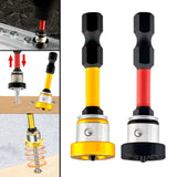 Maxbell Positioning Screwdriver Bits Batch Head for Woodwork Board Metalworking Wall Yellow