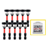 Maxbell Positioning Screwdriver Bits Batch Head for Woodwork Board Metalworking Wall Red