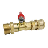 Maxbell High Pressure Washer Ball Valve Kit Multiuse Accessory for Power Washer Hose Style A