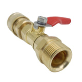 Maxbell High Pressure Washer Ball Valve Kit Multiuse Accessory for Power Washer Hose Style A