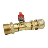 Maxbell High Pressure Washer Ball Valve Kit Multiuse Accessory for Power Washer Hose Style A