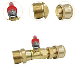 Maxbell High Pressure Washer Ball Valve Kit Multiuse Accessory for Power Washer Hose Style A