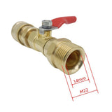 Maxbell High Pressure Washer Ball Valve Kit Multiuse Accessory for Power Washer Hose Style A
