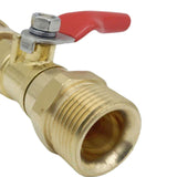 Maxbell High Pressure Washer Ball Valve Kit Multiuse Accessory for Power Washer Hose Style A