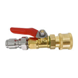 Maxbell High Pressure Washer Ball Valve Kit Multiuse Accessory for Power Washer Hose Style B