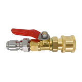 Maxbell High Pressure Washer Ball Valve Kit Multiuse Accessory for Power Washer Hose Style B