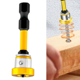 Maxbell Magnetic Positioning Screwdriver Bits Screwdriver for Metalworking Yellow