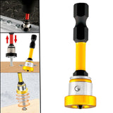 Maxbell Magnetic Positioning Screwdriver Bits Screwdriver for Metalworking Yellow