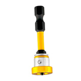 Maxbell Magnetic Positioning Screwdriver Bits Screwdriver for Metalworking Yellow