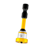 Maxbell Magnetic Positioning Screwdriver Bits Screwdriver for Metalworking Yellow
