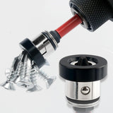 Maxbell Magnetic Positioning Screwdriver Bits Screwdriver for Metalworking Red