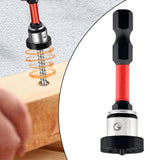 Maxbell Magnetic Positioning Screwdriver Bits Screwdriver for Metalworking Red