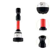 Maxbell Magnetic Positioning Screwdriver Bits Screwdriver for Metalworking Red