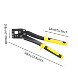 Maxbell Ceiling Grid Puncher Pliers Metal Hole Punching Tool for Decoration DIY Home