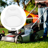 Maxbell 20x Lawn Mower Oil Cups Replacement Bulb Oil Cups for Outdoor Chainsaws 1.9cmx1.5cm