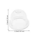 Maxbell 20x Lawn Mower Oil Cups Replacement Bulb Oil Cups for Outdoor Chainsaws 2.2cmx1.9cm