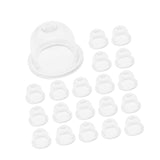 Maxbell 20x Lawn Mower Oil Cups Replacement Bulb Oil Cups for Outdoor Chainsaws 2.2cmx1.9cm