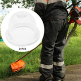 Maxbell 20x Lawn Mower Oil Cups Replacement Bulb Oil Cups for Outdoor Chainsaws 2.2cmx1.9cm