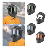 Maxbell Welding Hamlet Comfortable Adjustable for Welding Cutting Grinding Full Face Dark Green