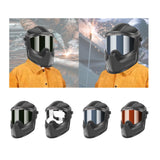 Maxbell Welding Hamlet Comfortable Adjustable for Welding Cutting Grinding Full Face Dark Green