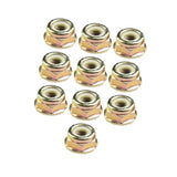 Maxbell 10Pcs Thread Nuts M10x1.25 Gear String Trimmer Portable Trimmer Nuts