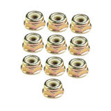 Maxbell 10Pcs Thread Nuts M10x1.25 Gear String Trimmer Portable Trimmer Nuts