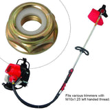 Maxbell 10Pcs Thread Nuts M10x1.25 Gear String Trimmer Portable Trimmer Nuts