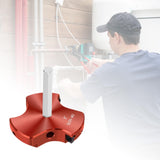 Maxbell Triple Blade PVC Pipe Reamer Industrial PVC Fitting Saver for Cpvc ABS Pipe 3 inch