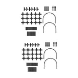 Maxbell Climbing Plants Trellis Sturdy Weather Resistant Space Saving Garden Trellis 90cm height