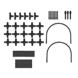 Maxbell Climbing Plants Trellis Sturdy Weather Resistant Space Saving Garden Trellis 120cm height