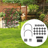 Maxbell Climbing Plants Trellis Sturdy Weather Resistant Space Saving Garden Trellis 120cm height
