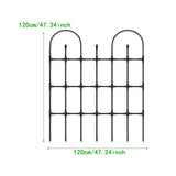 Maxbell Climbing Plants Trellis Sturdy Weather Resistant Space Saving Garden Trellis 120cm height