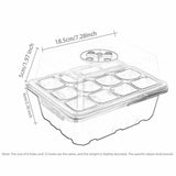 Maxbell Seed Starter Tray Plant Tray Plant Growing Tray for Seedling Fruit Vegetable Green