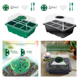 Maxbell Seed Starter Tray Plant Tray Plant Growing Tray for Seedling Fruit Vegetable Green