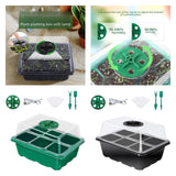 Maxbell Seed Starter Tray Plant Tray Plant Growing Tray for Seedling Fruit Vegetable Green
