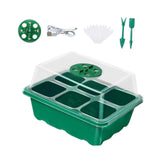 Maxbell Seed Starter Tray Plant Tray Plant Growing Tray for Seedling Fruit Vegetable Green