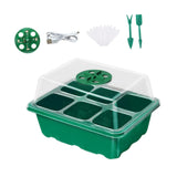 Maxbell Seed Starter Tray Plant Tray Plant Growing Tray for Seedling Fruit Vegetable Green