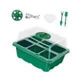 Maxbell Seed Starter Tray Plant Tray Plant Growing Tray for Seedling Fruit Vegetable Green