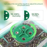 Maxbell Seed Starter Tray Plant Tray Plant Growing Tray for Seedling Fruit Vegetable Green