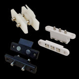 Maxbell Access Control Tappet Contacts Convenient Doors Access Electrical Connectors White 2 Terminals