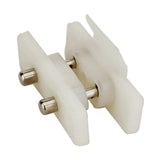 Maxbell Access Control Tappet Contacts Convenient Doors Access Electrical Connectors White 2 Terminals