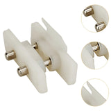 Maxbell Access Control Tappet Contacts Convenient Doors Access Electrical Connectors White 2 Terminals