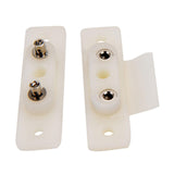 Maxbell Access Control Tappet Contacts Convenient Doors Access Electrical Connectors White 2 Terminals